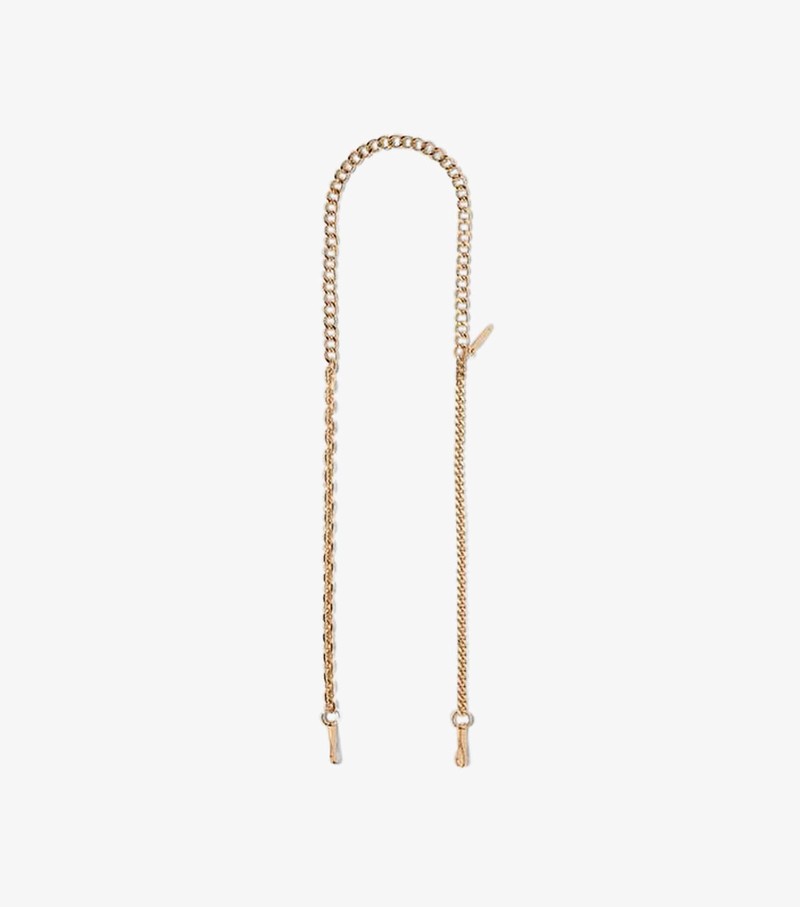 Akcesoria Do Toreb Damskie Marc Jacobs Chain Paskiem Złote | 49BXKAENU