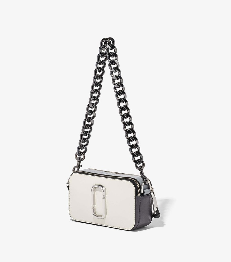 Akcesoria Do Toreb Damskie Marc Jacobs Chainlink Shoulder Paskiem Srebrne | 80DQESWYB