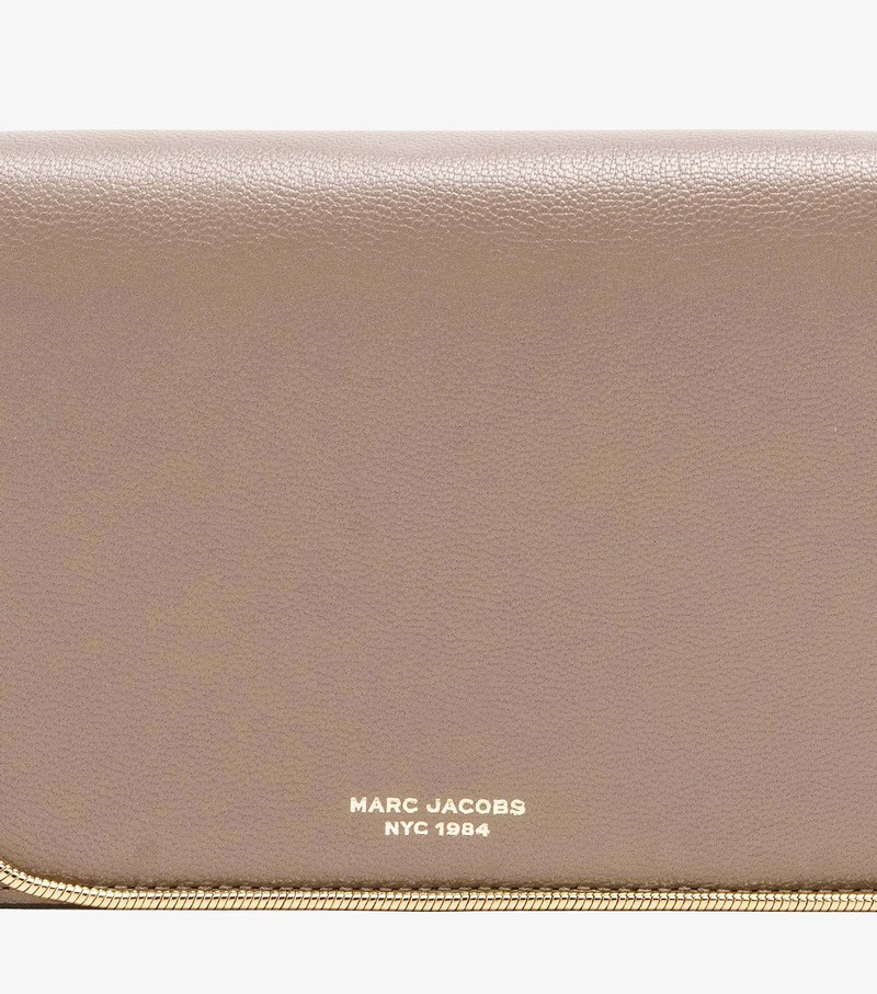 Duże Portfele Damskie Marc Jacobs Slim 84 Mini Beżowe | 26BEJGWFQ