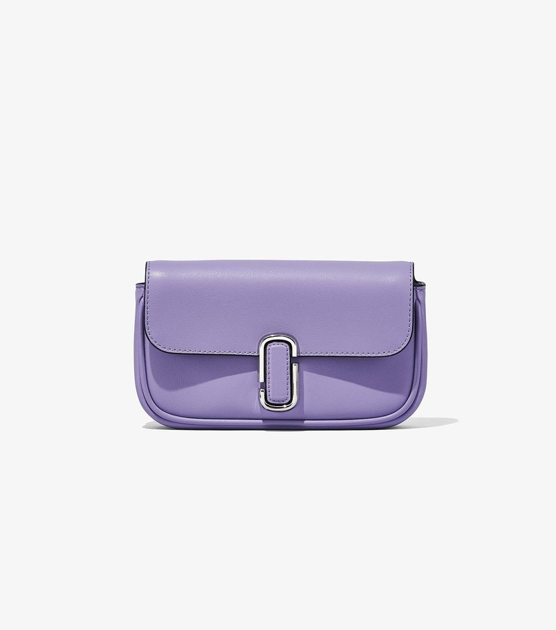 Torba Crossbody Damskie Marc Jacobs J Marc Mini Fioletowe | 02GHDIUSJ