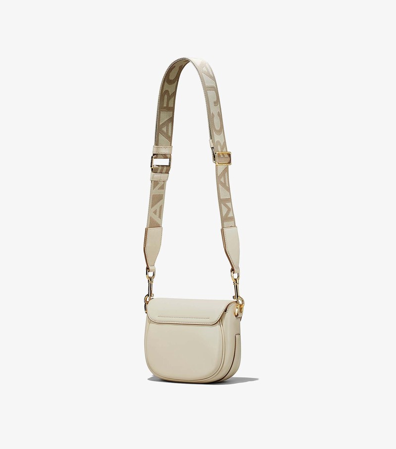 Torba Crossbody Damskie Marc Jacobs J Marc Small Białe | 26ABCRGNF