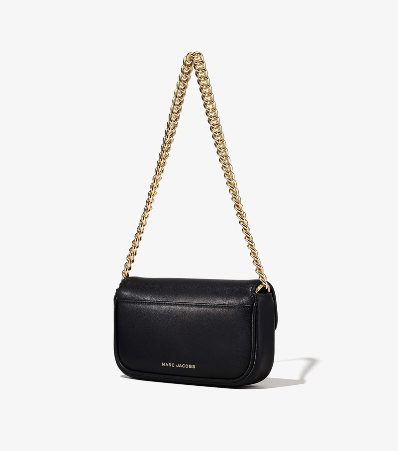 Torba Crossbody Damskie Marc Jacobs J Marc Mini Czarne | 36NJRYMVT