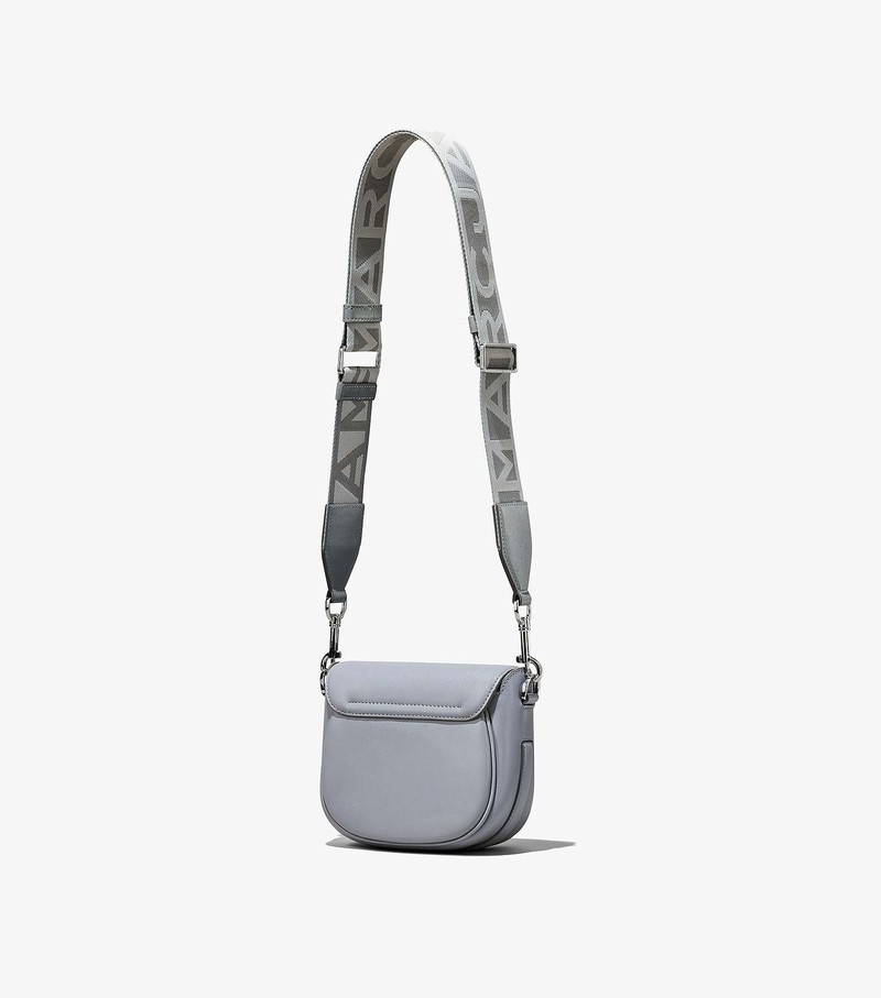 Torba Crossbody Damskie Marc Jacobs J Marc Small Szare | 54TMUHIEP