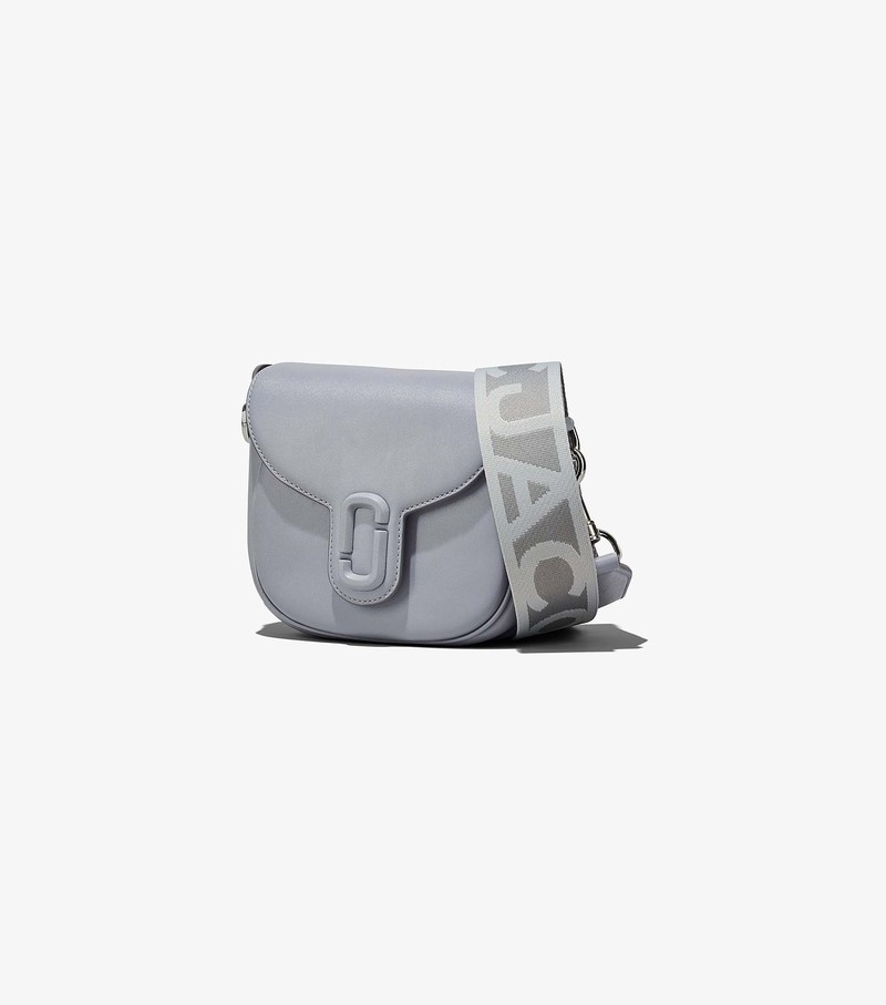 Torba Crossbody Damskie Marc Jacobs J Marc Small Szare | 54TMUHIEP