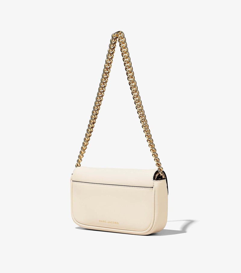 Torba Crossbody Damskie Marc Jacobs J Marc Mini Białe | 83AEPWNCR