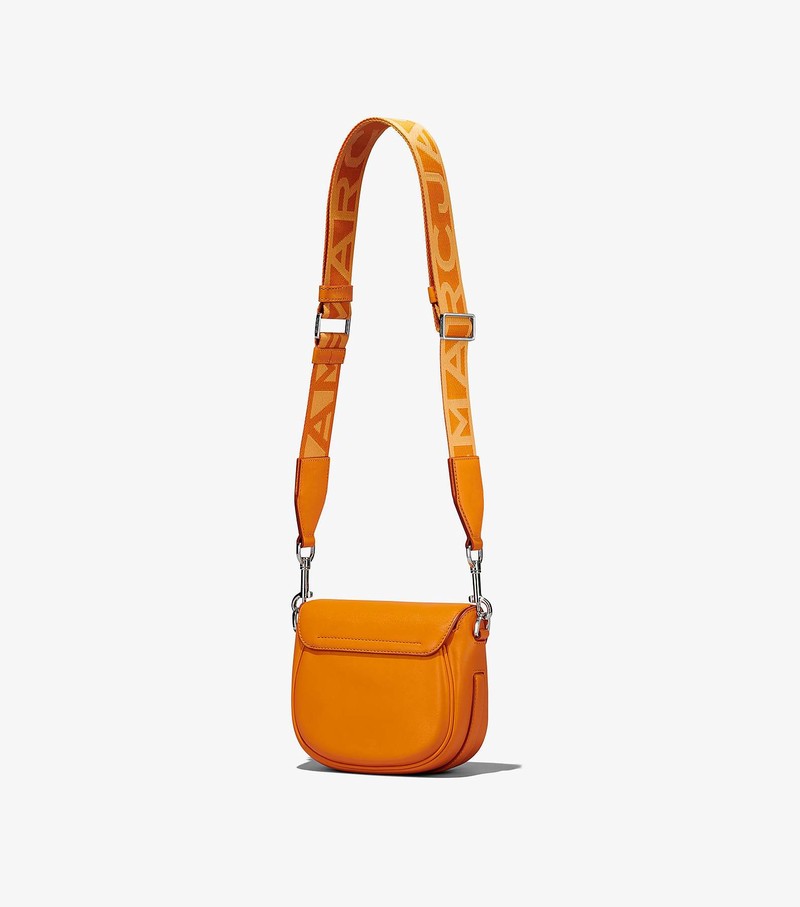 Torba Crossbody Damskie Marc Jacobs J Marc Small Pomarańczowe | 95KCHJRZE