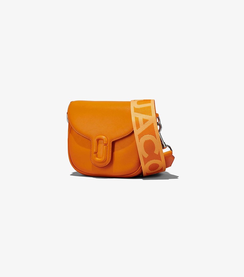 Torba Crossbody Damskie Marc Jacobs J Marc Small Pomarańczowe | 95KCHJRZE