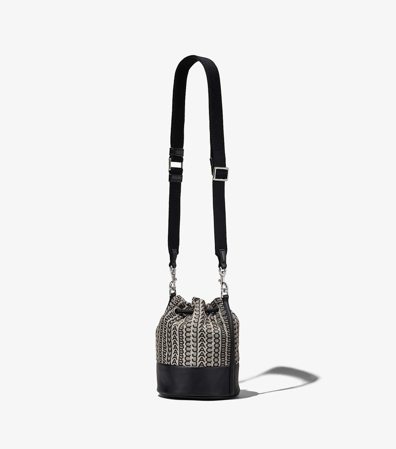 Torba Crossbody Damskie Marc Jacobs Monogram Beżowe Czarne | 90LVNWDOS