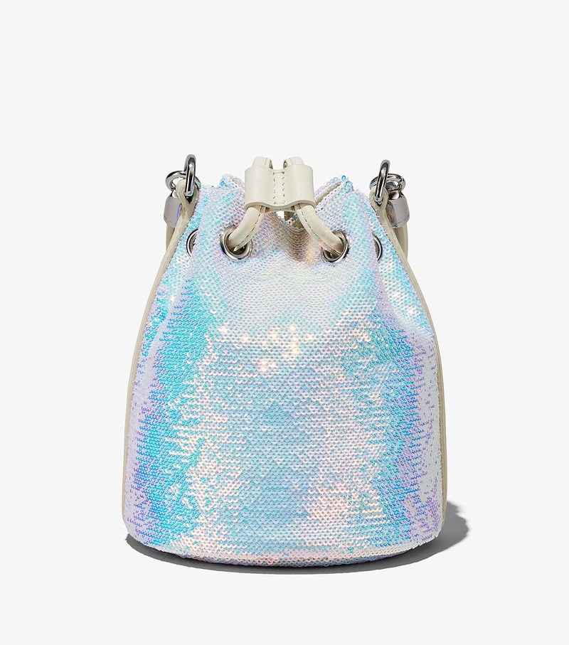 Torba Crossbody Damskie Marc Jacobs Sequin Micro Kolorowe | 32EBWNMKT