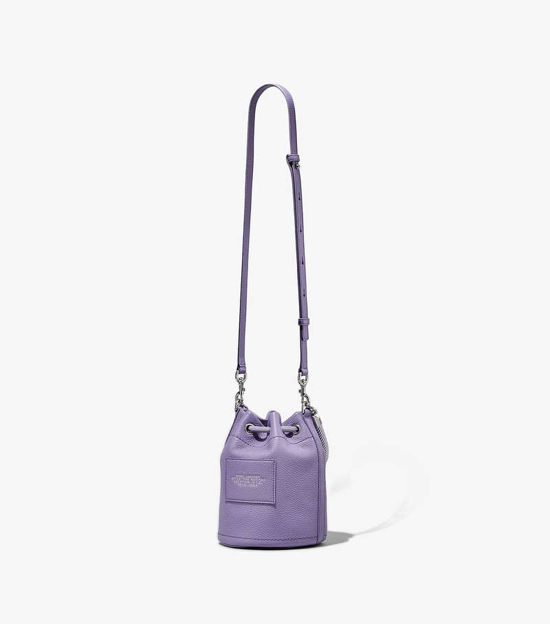 Torba Crossbody Damskie Marc Jacobs Skórzane Fioletowe | 30VJHEGFK