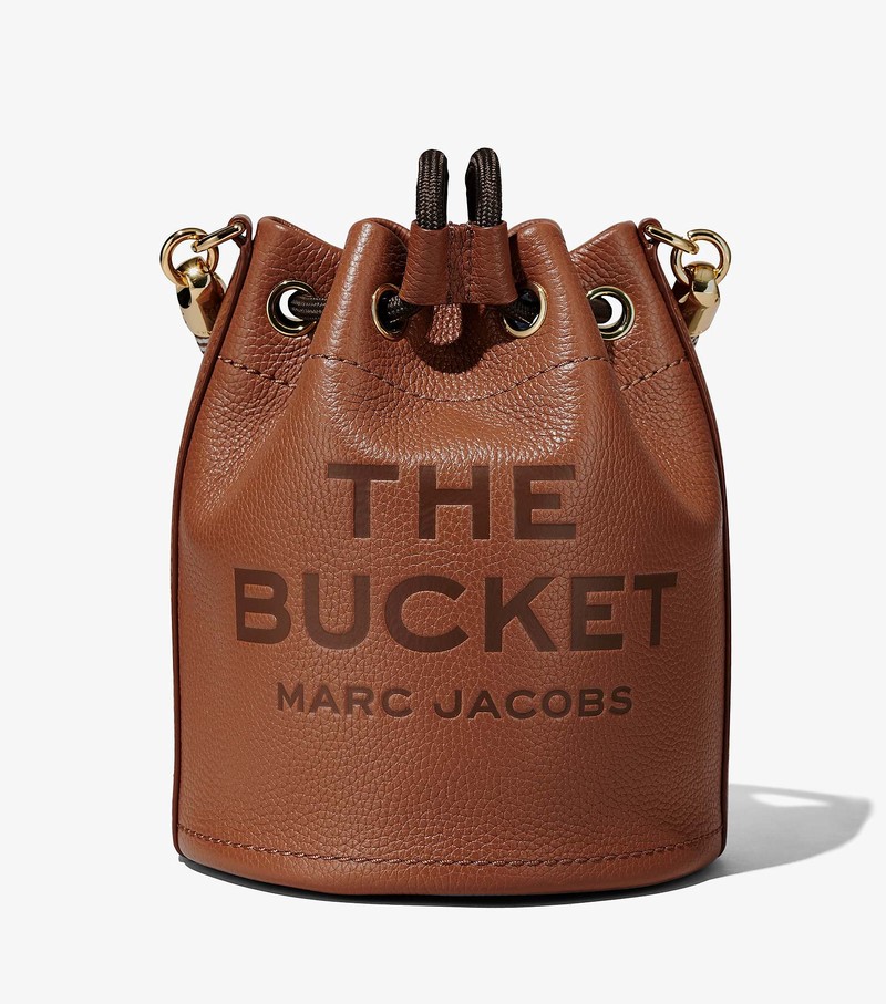 Torba Crossbody Damskie Marc Jacobs Skórzane Brązowe | 72AVROLUJ