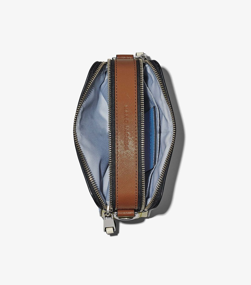 Torba Crossbody Damskie Marc Jacobs Snapshot Niebieskie Kolorowe | 01VFDBJSG