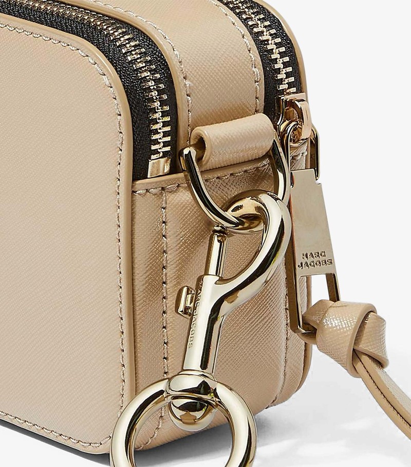 Torba Crossbody Damskie Marc Jacobs Snapshot DTM Beżowe | 10TAWRDSZ