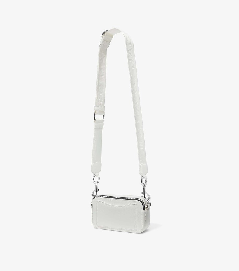 Torba Crossbody Damskie Marc Jacobs Snapshot DTM Białe | 21NYPWCVK