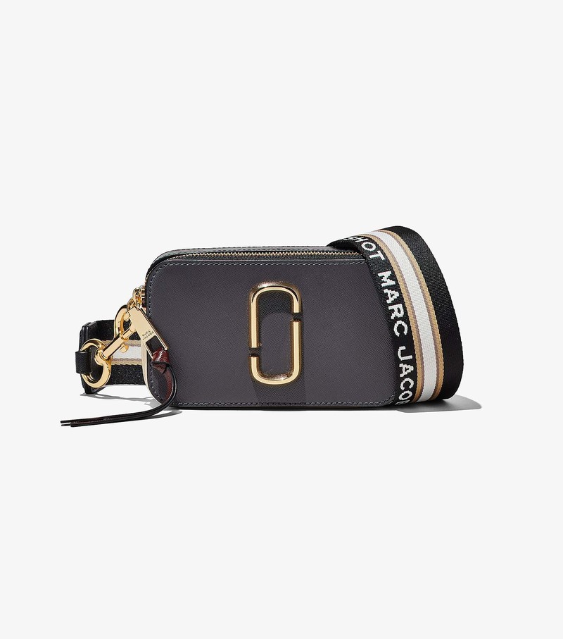 Torba Crossbody Damskie Marc Jacobs Snapshot Czarne Kolorowe | 24ZKJROHV