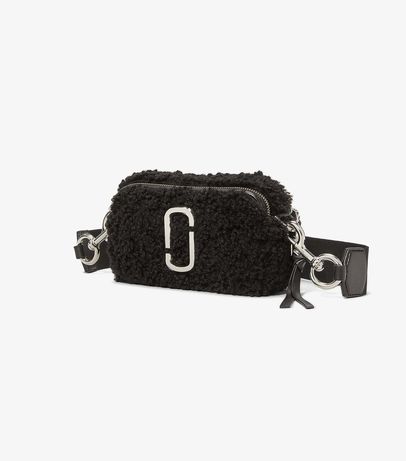 Torba Crossbody Damskie Marc Jacobs Snapshot Teddy Czarne | 27IVRHXYO