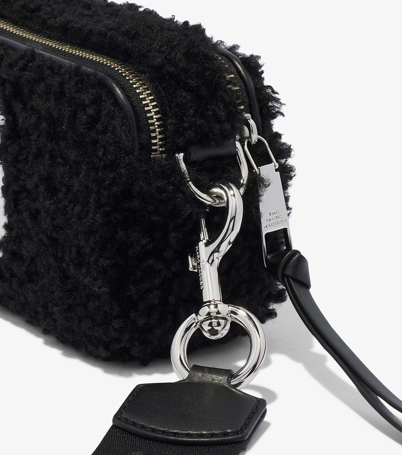 Torba Crossbody Damskie Marc Jacobs Snapshot Teddy Czarne | 27IVRHXYO