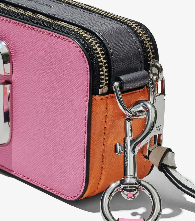 Torba Crossbody Damskie Marc Jacobs Snapshot Różowe Kolorowe | 46NEBGRJH