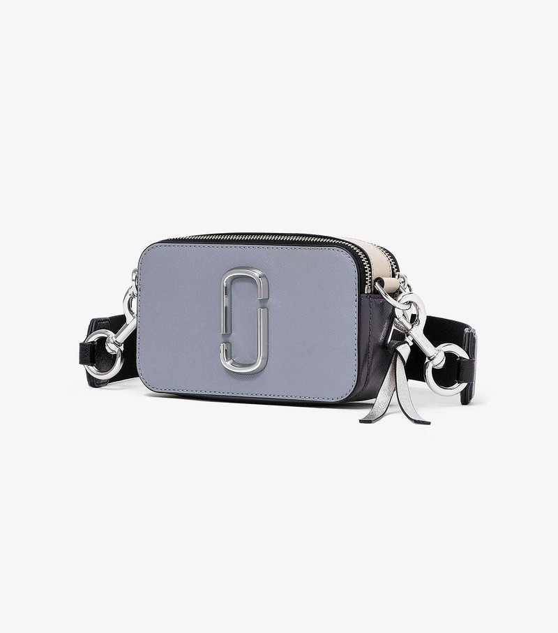 Torba Crossbody Damskie Marc Jacobs Snapshot Szare Kolorowe | 46XIGECFW