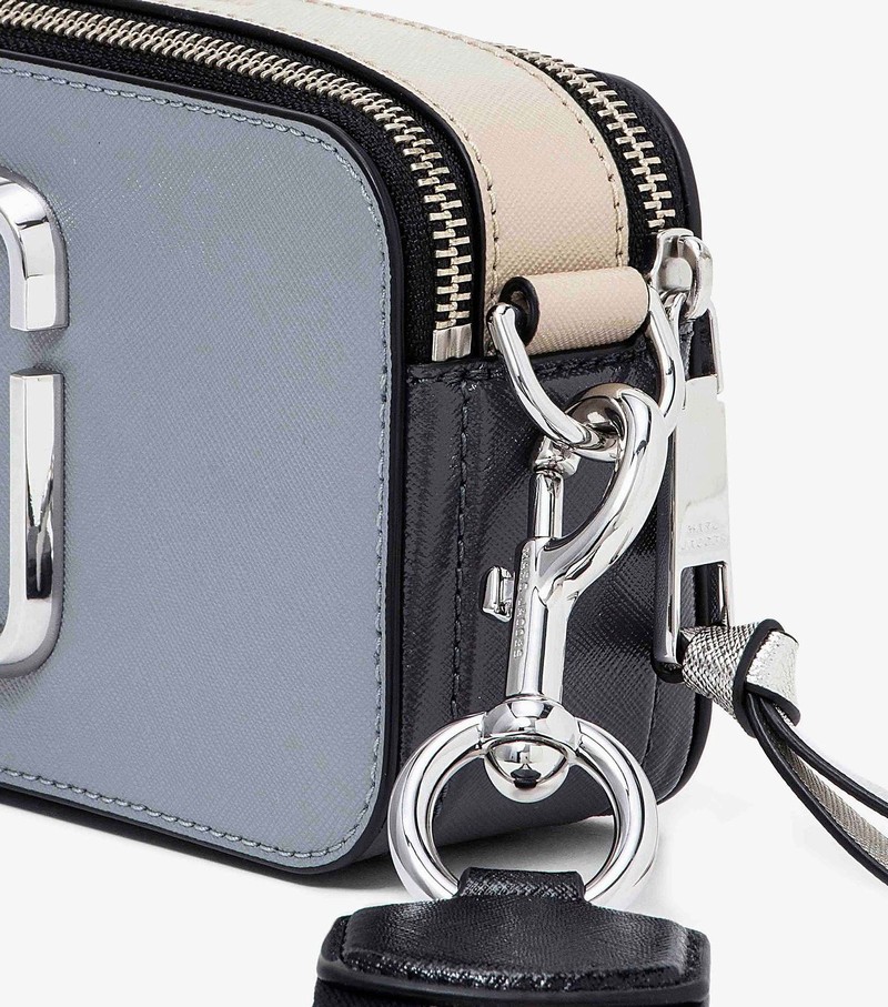 Torba Crossbody Damskie Marc Jacobs Snapshot Szare Kolorowe | 46XIGECFW