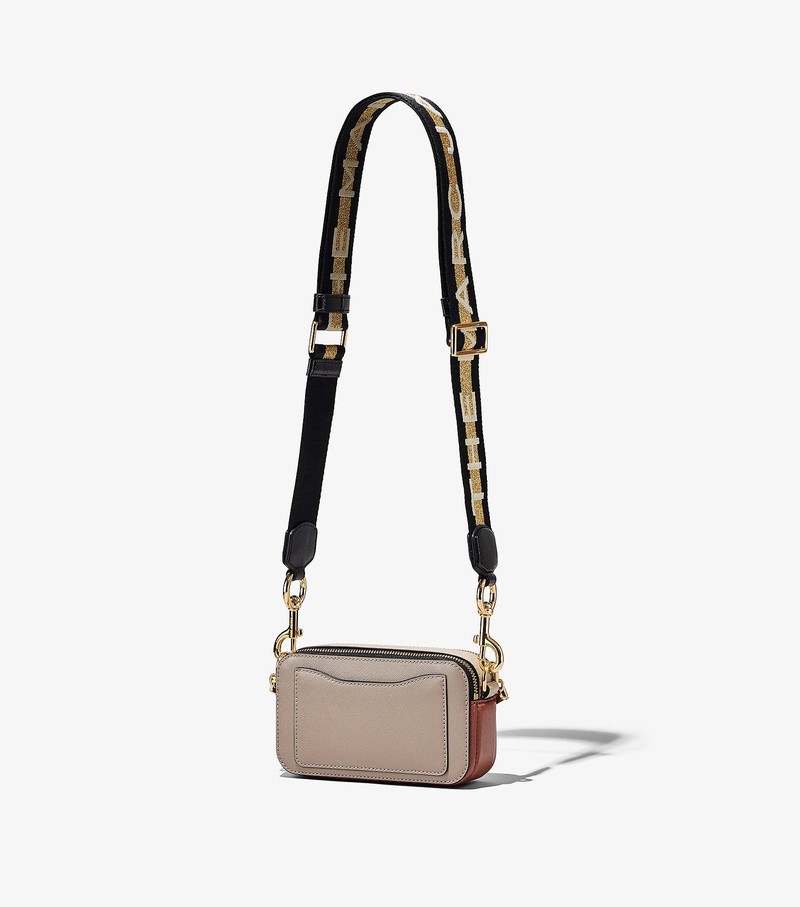 Torba Crossbody Damskie Marc Jacobs Snapshot Beżowe | 56CVHPJUX