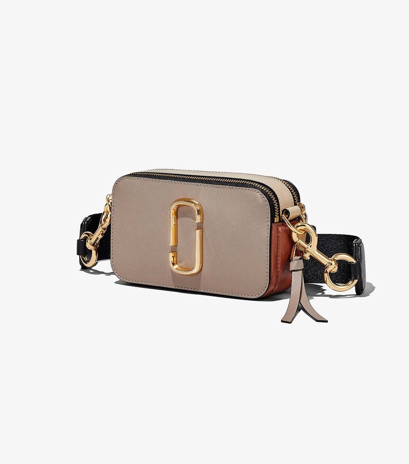 Torba Crossbody Damskie Marc Jacobs Snapshot Beżowe | 56CVHPJUX