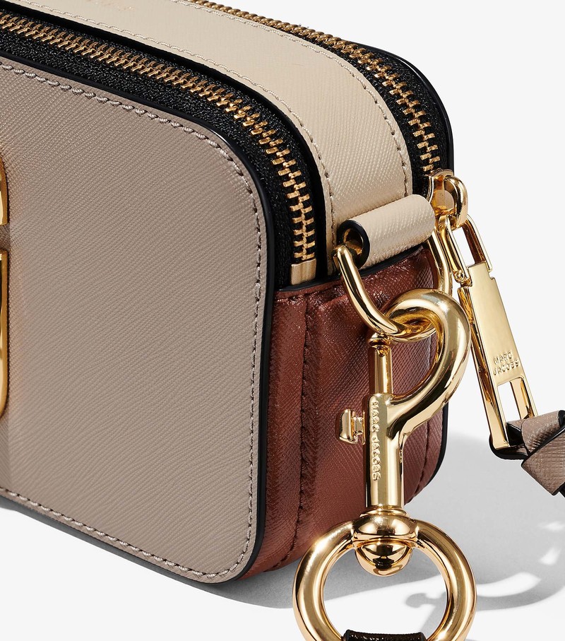 Torba Crossbody Damskie Marc Jacobs Snapshot Beżowe | 56CVHPJUX