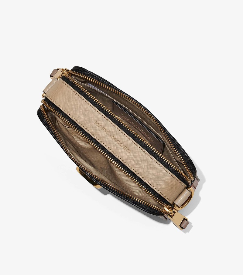 Torba Crossbody Damskie Marc Jacobs Snapshot Beżowe | 56CVHPJUX