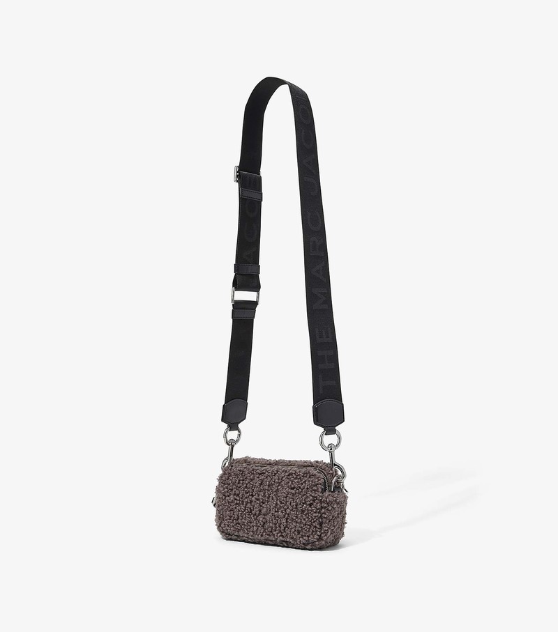 Torba Crossbody Damskie Marc Jacobs Snapshot Teddy Szare | 64IEYFNZK