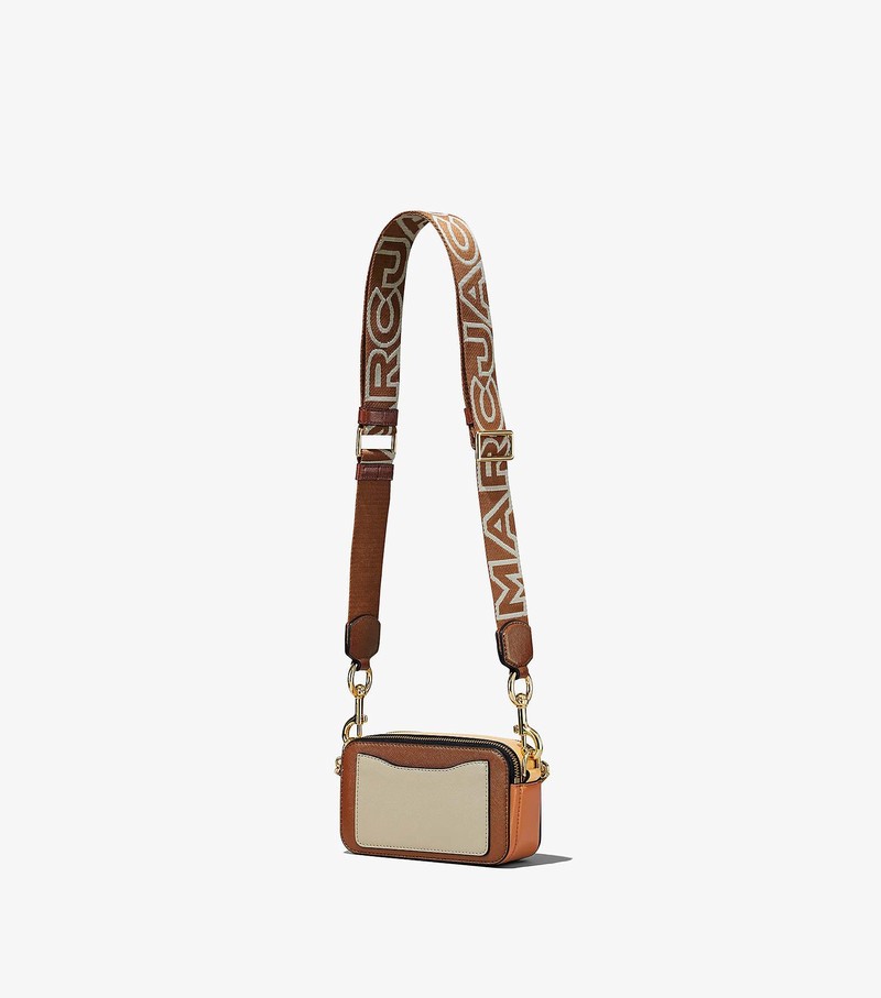 Torba Crossbody Damskie Marc Jacobs Snapshot Khaki Kolorowe | 71ACOKHFM