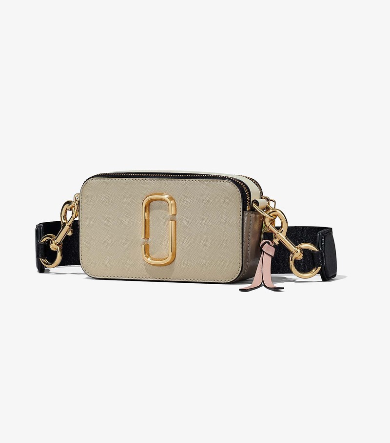 Torba Crossbody Damskie Marc Jacobs Snapshot Beżowe Kolorowe | 71YXVLHKJ