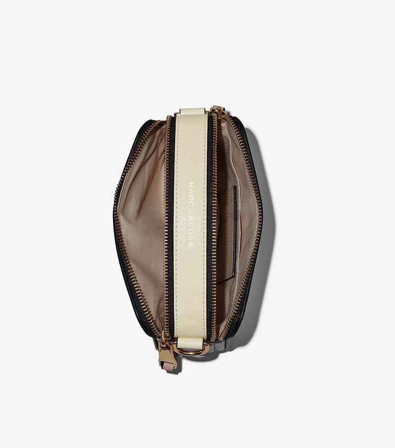 Torba Crossbody Damskie Marc Jacobs Snapshot Beżowe Kolorowe | 71YXVLHKJ