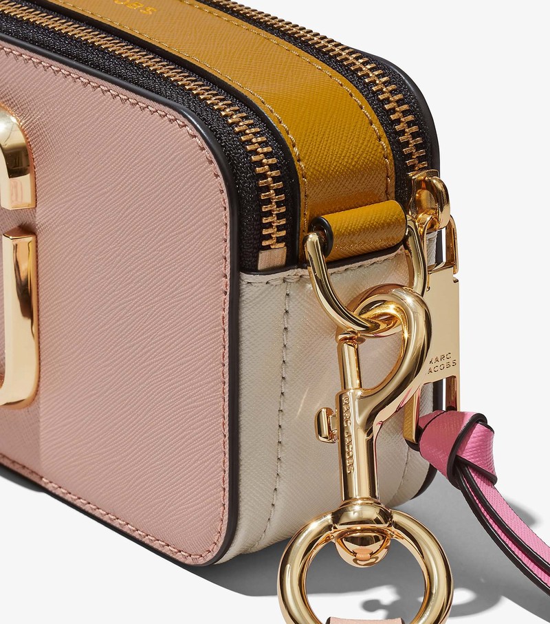 Torba Crossbody Damskie Marc Jacobs Snapshot Różowe Kolorowe | 76QRSZVUW