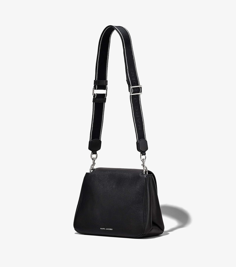 Torby Przez Ramię Damskie Marc Jacobs J Marc Chain Czarne | 37FXIZKPC