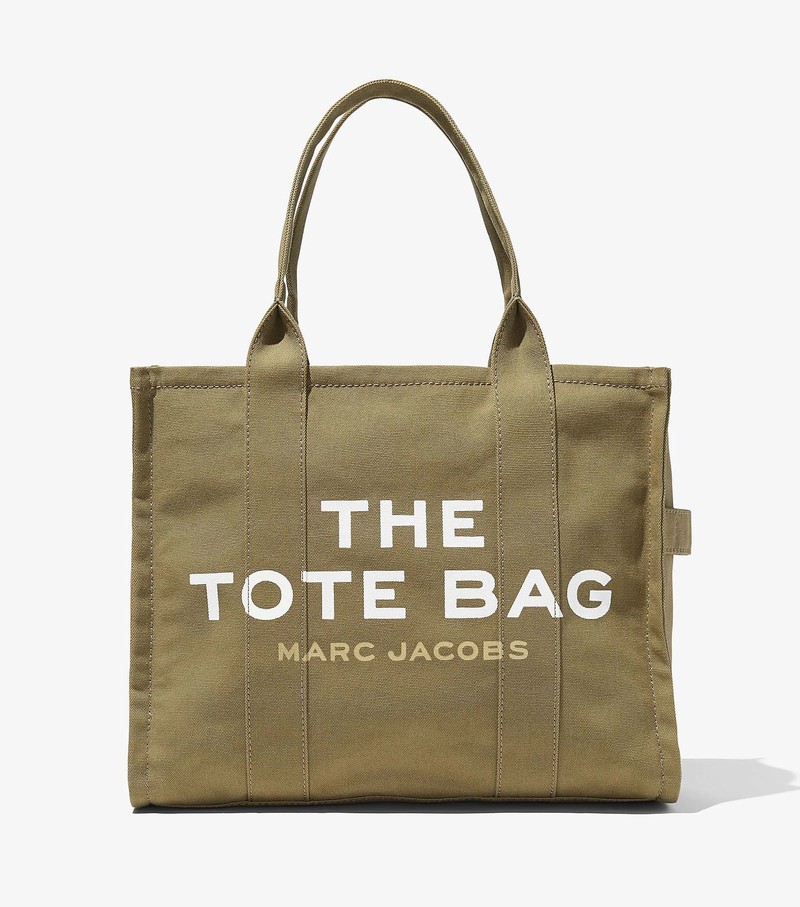 Torby Tote Damskie Marc Jacobs Large Zielone | 30ZFGXJEW