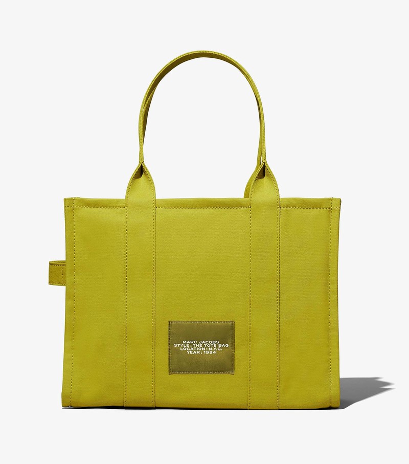 Torby Tote Damskie Marc Jacobs Large Zielone | 82GLJCQKW