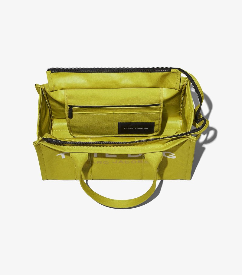 Torby Tote Damskie Marc Jacobs Large Zielone | 82GLJCQKW