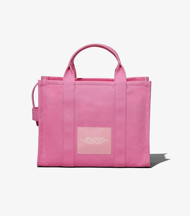 Torby Tote Damskie Marc Jacobs Medium Różowe | 71KNTCJYB