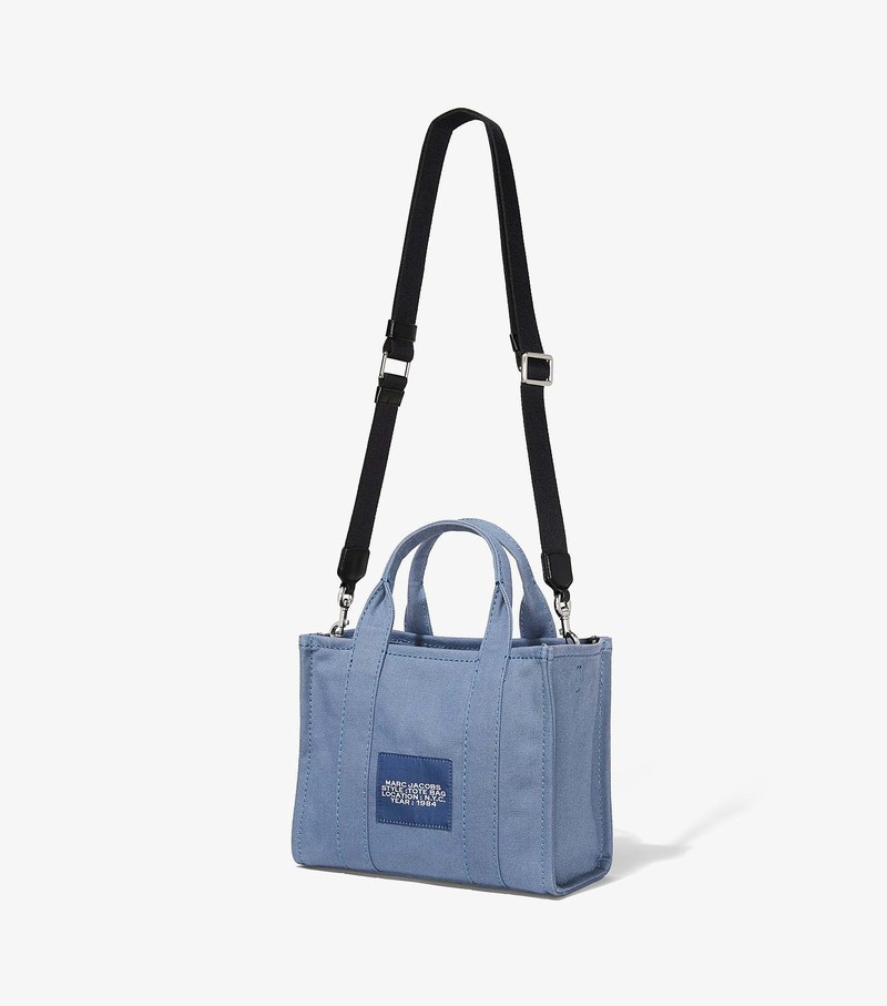 Torby Tote Damskie Marc Jacobs Mini Niebieskie | 82QGOUCTR