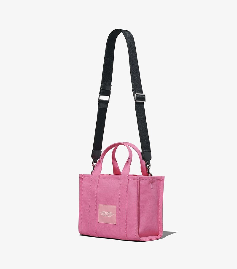 Torby Tote Damskie Marc Jacobs Mini Różowe | 81VHOPZIR