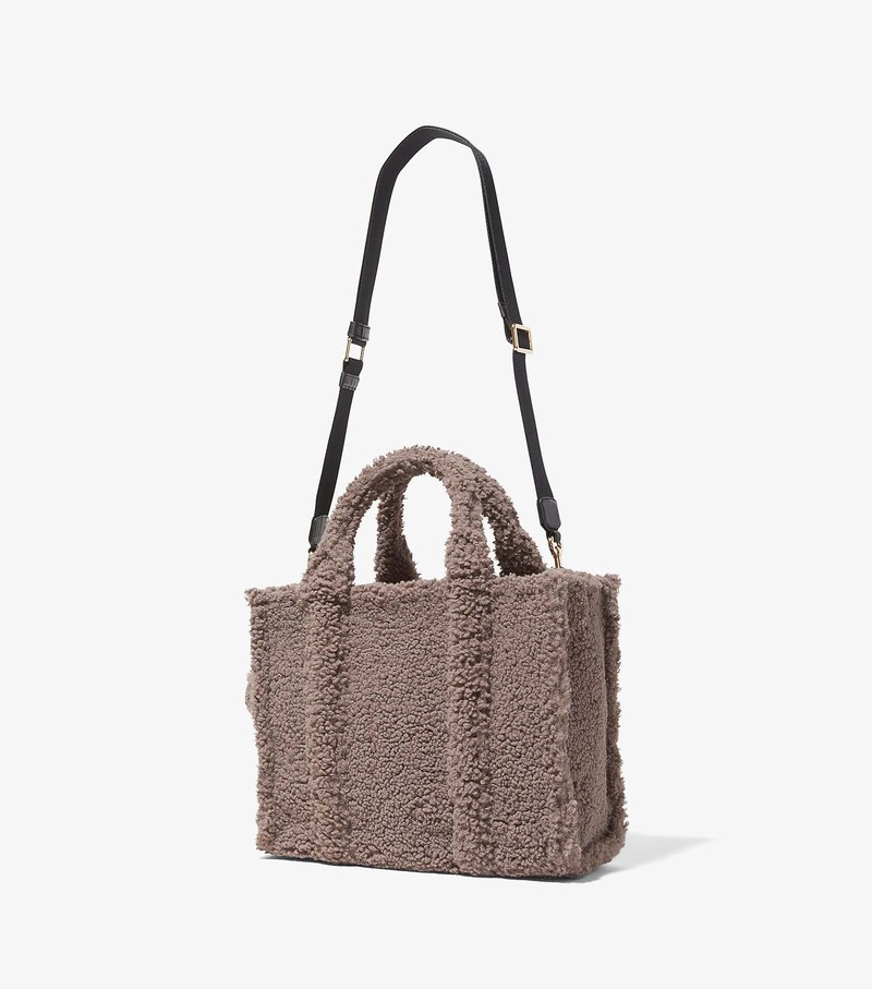 Torby Tote Damskie Marc Jacobs Teddy Medium Kawa | 59QKTGXFU