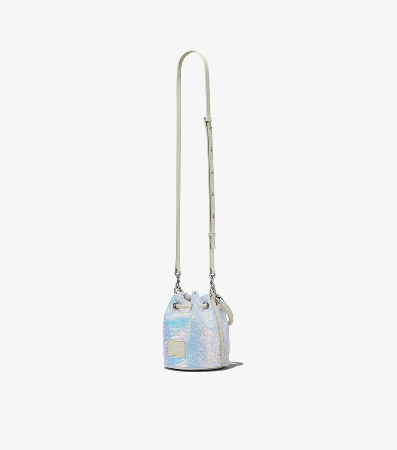 Torebka Bucket Bag Damskie Marc Jacobs Sequin Micro Kolorowe | 29YDITWSX