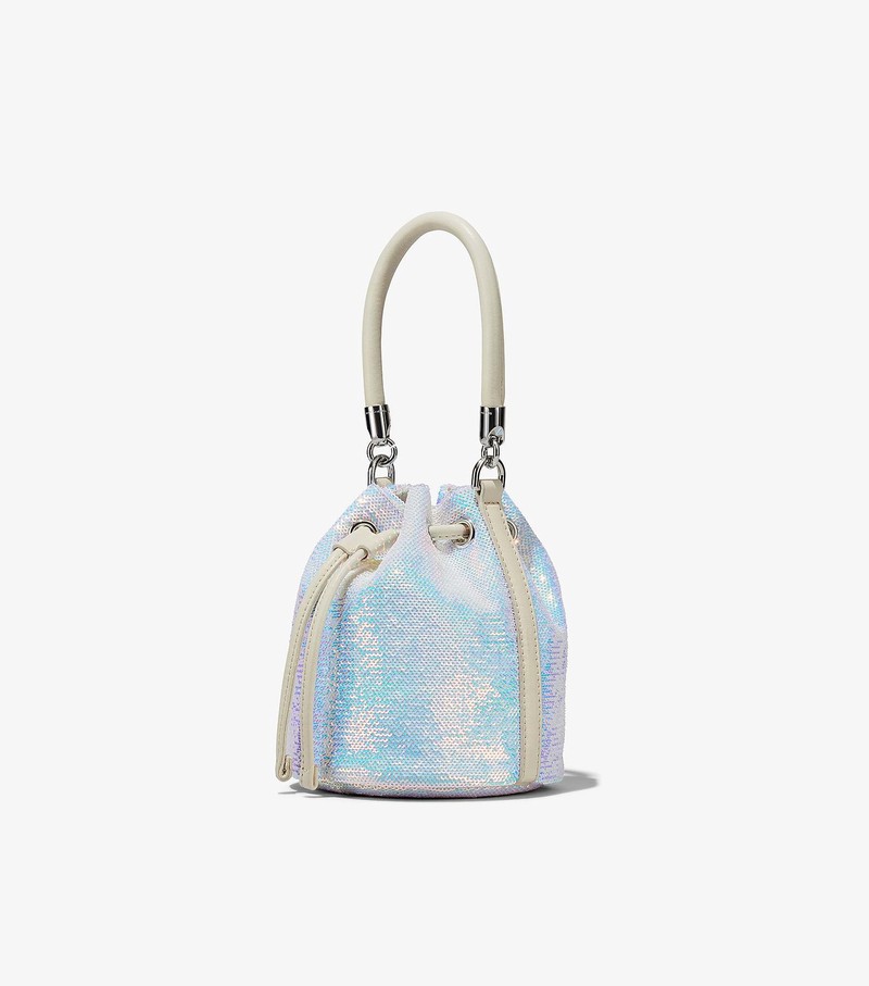 Torebka Bucket Bag Damskie Marc Jacobs Sequin Micro Kolorowe | 29YDITWSX