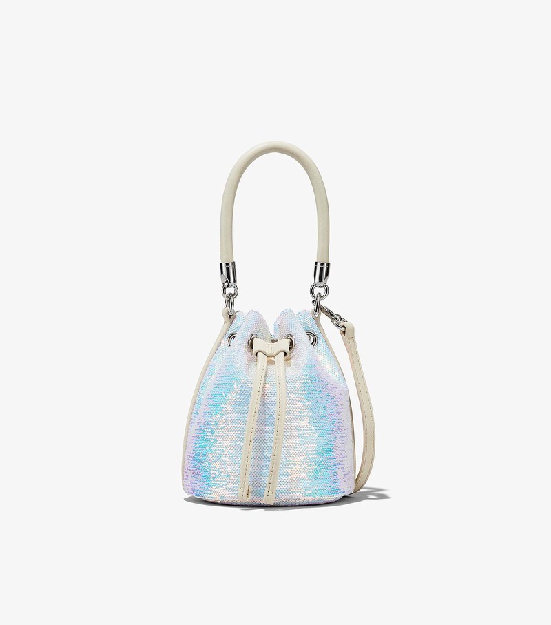 Torebka Bucket Bag Damskie Marc Jacobs Sequin Micro Kolorowe | 29YDITWSX