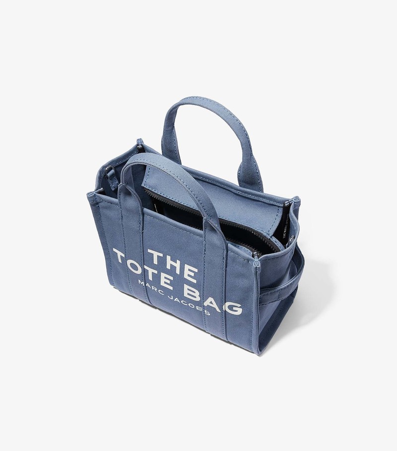 Torebki Małe Damskie Marc Jacobs Tote Niebieskie | 85NQHSKGE