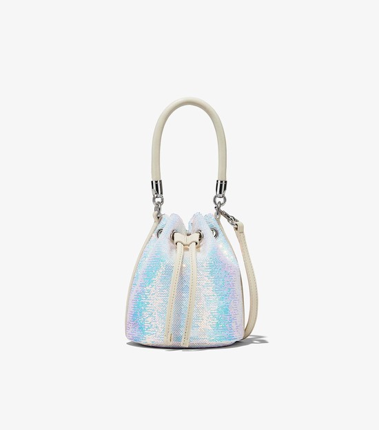 Torba Crossbody Damskie Marc Jacobs Sequin Micro Kolorowe | 32EBWNMKT