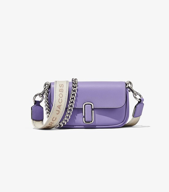 Torby Przez Ramię Damskie Marc Jacobs J Marc Mini Fioletowe | 79BVZJICL