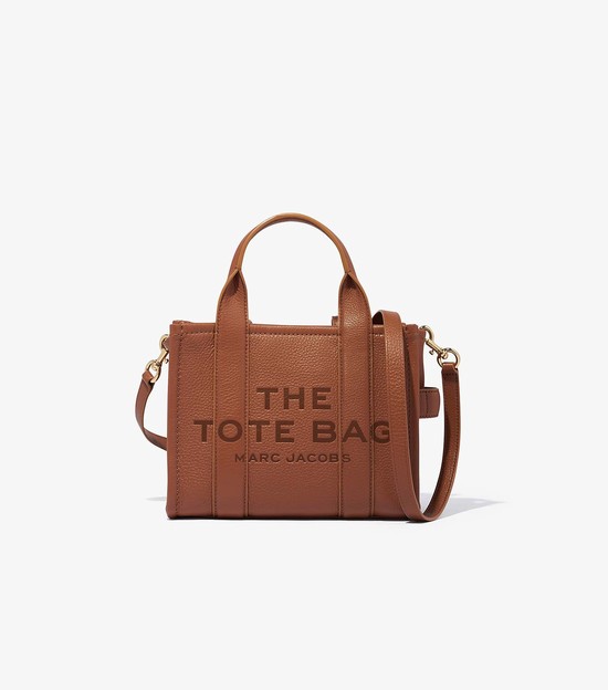 Torby Tote Damskie Marc Jacobs Skórzane Mini Czarne | 21ZFHMVGO